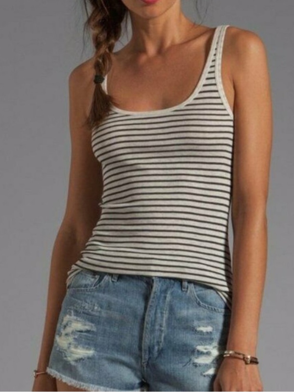 Vince striped tank